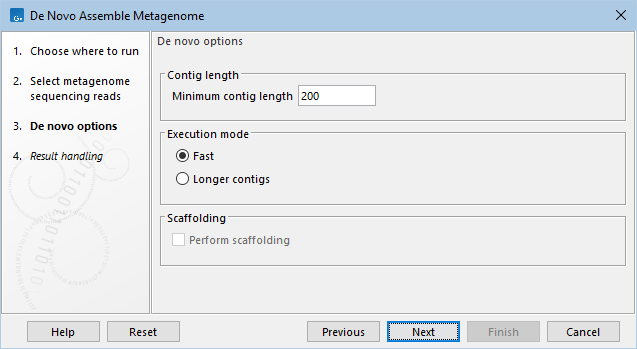 Image DeNovoAssembleMetagenomeParameters