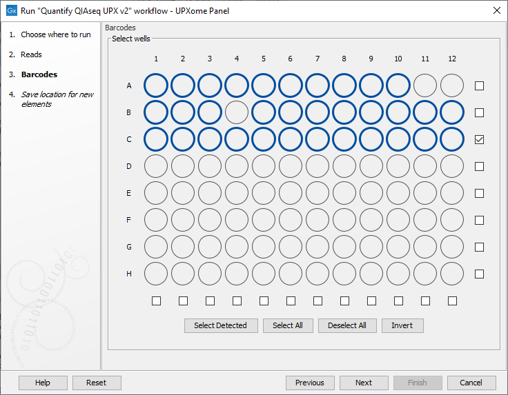 Image upxomeworkflowselectwells