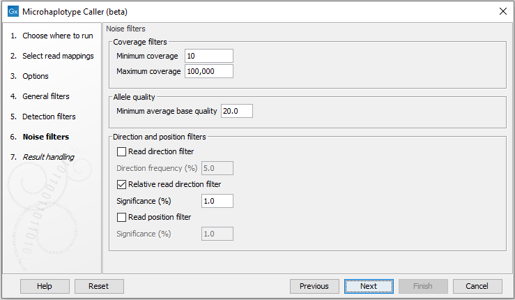 Image filters-noise