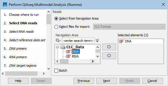 Image multimodaldnaselection