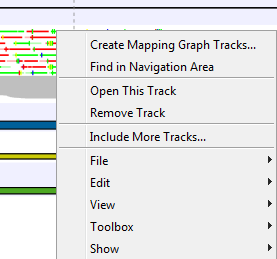 Image organizetracks