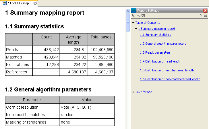 Image assemblyreport