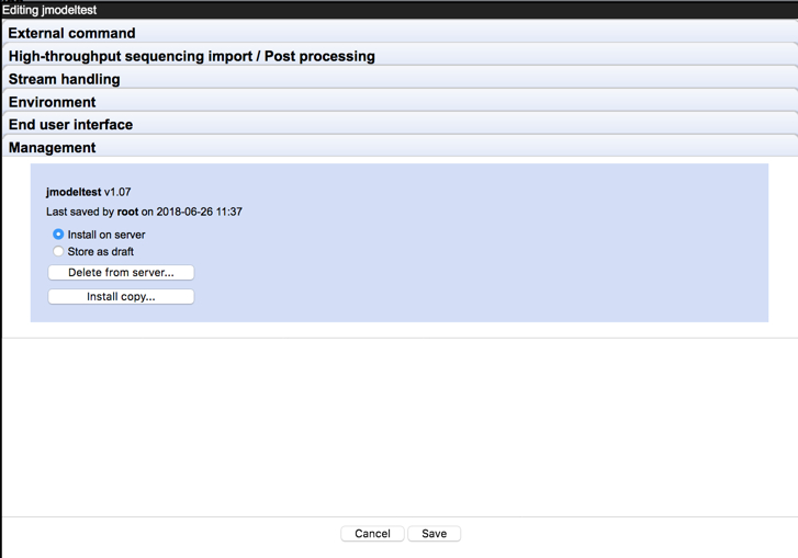 Image extappmanagementconfig