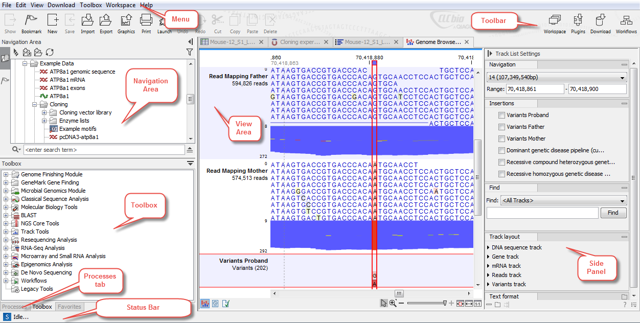 Image entireuserinterface_annotated-genomics