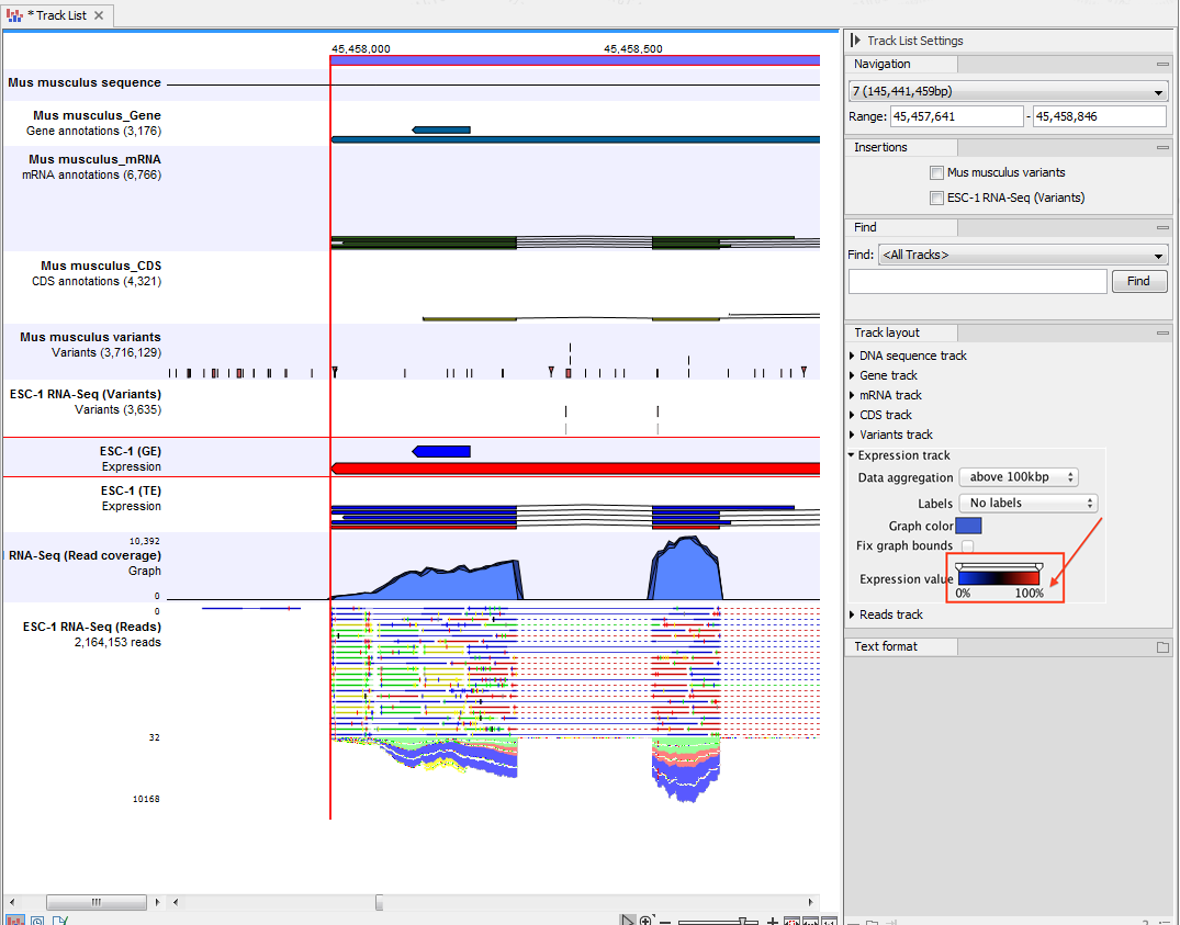 Image tracktypes