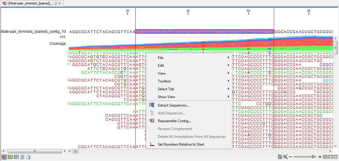 Image extractsequencesfromsamapping