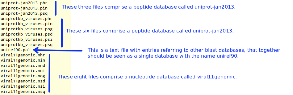 Image BLASTNativeDBFiles