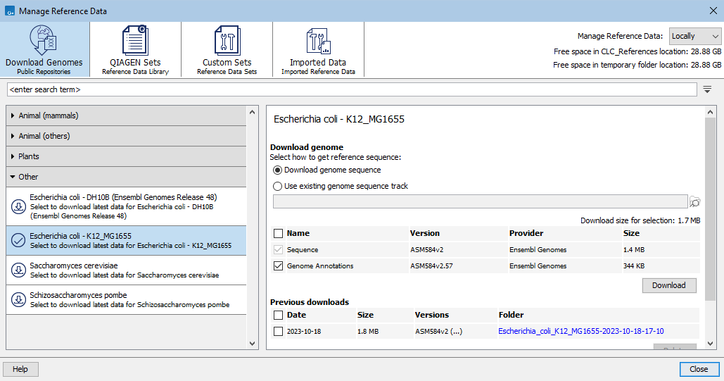 Image downloadgenomestab