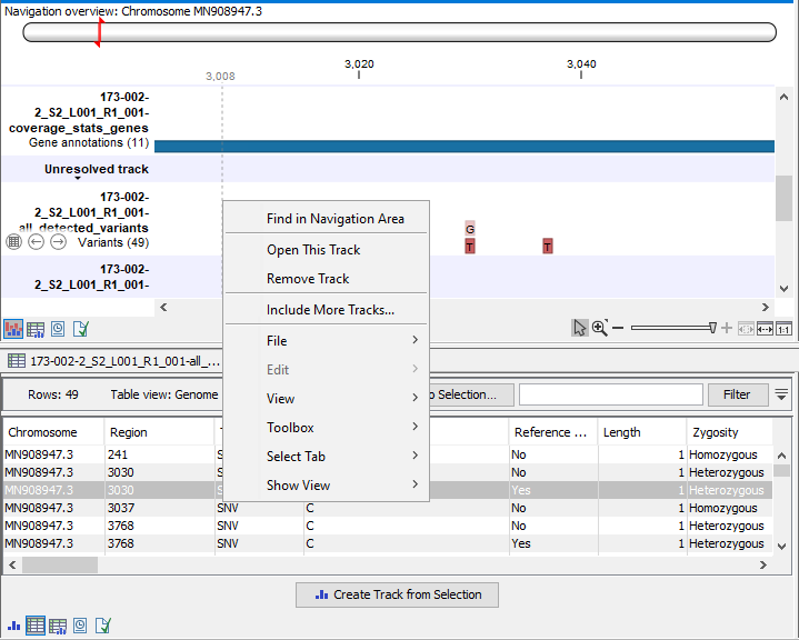 Image organizetracks