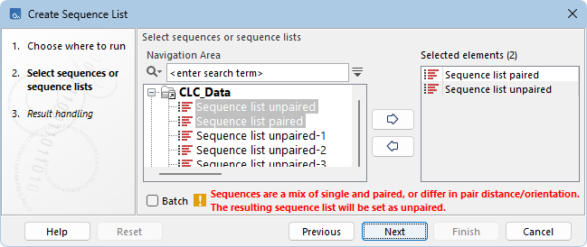 Image sequencelistwarning