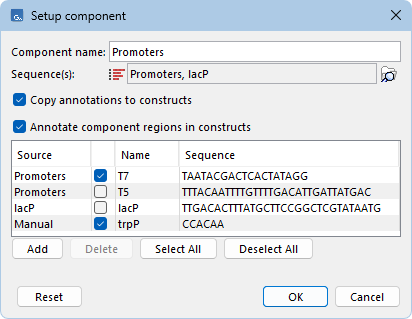 Image setup_component