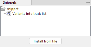 Image snippets_side_panel