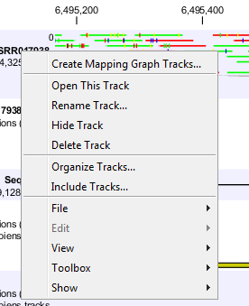 Image organizetracks