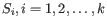 $ S_i, i=1,2,\dots, k$