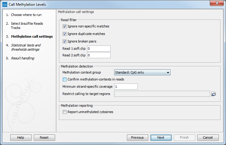 Image methylation-call-settings