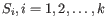 $ S_i, i=1,2,\dots, k$