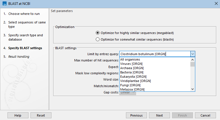 Image limit-by-custom-entrez-ncbiblast