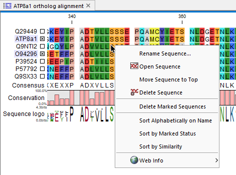 Image alignment_rtclick_on_label_or_seq