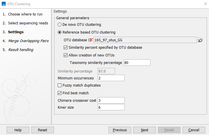 Image otuclusteringsettings