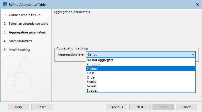 Image refineabundancetableaggregation