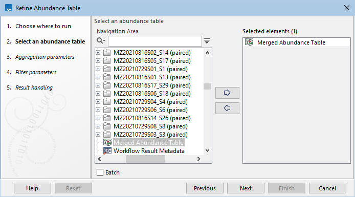 Image refineabundancetableinput