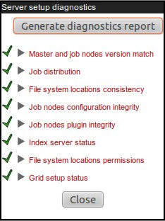 Image check-setup