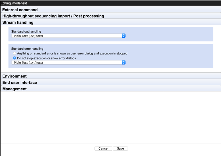 Image standardoutchecked