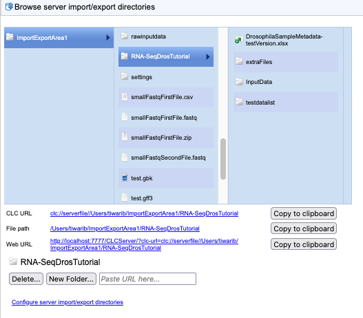 Image browse-importexport-via-server