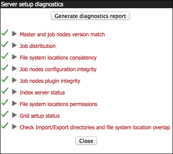 Image check-setup
