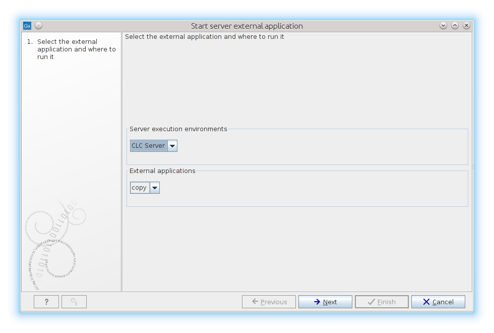 Image extappsExecuteWorkbench