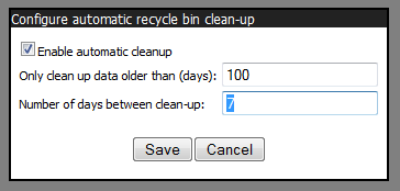 Image automaticcleanup