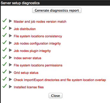 Image check-setup