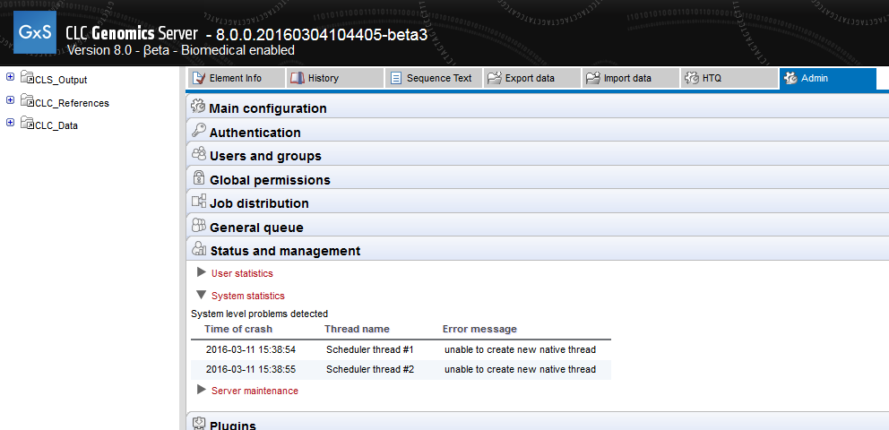 Image server-system-statistics