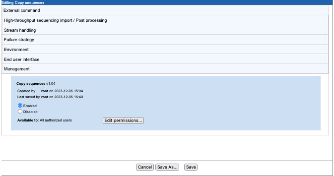 Image extappmanagementconfig