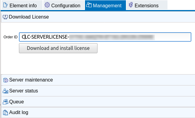 Image serverlicensing-thinclient