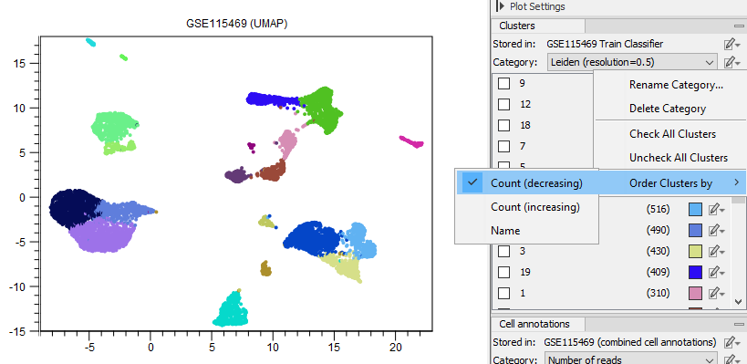 Image clusters_order_by