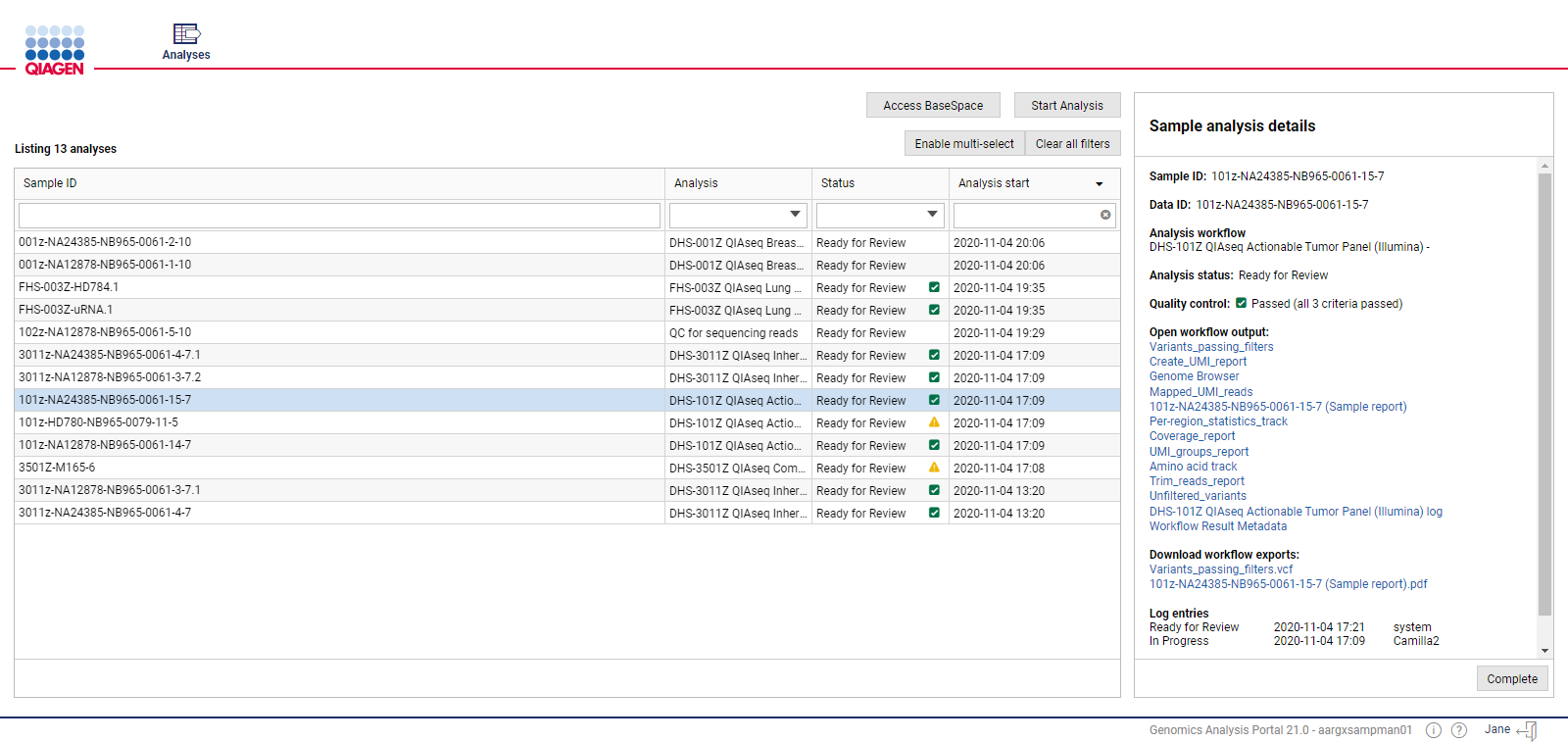 QIAGEN Bioinformatics Manuals